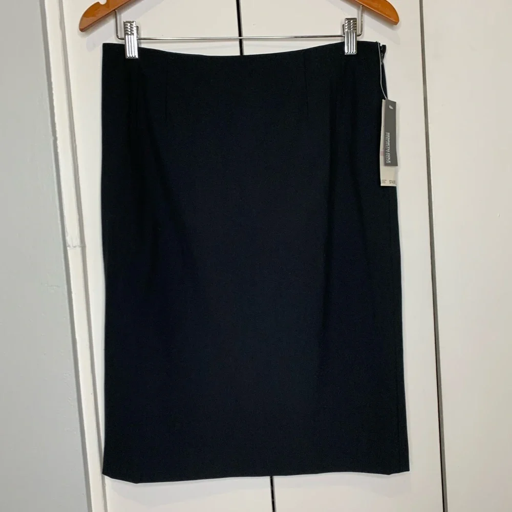 Kenneth COLE Reaction Black Lined Skirt Sz 6